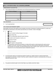 USCIS Form I-526 Immigrant Petition by Standalone Investor, Page 10