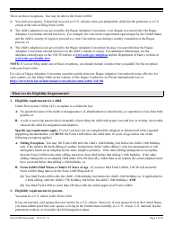 Instructions for USCIS Form I-600 Petition to Classify Orphan as an Immediate Relative, Page 2