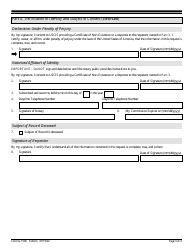 USCIS Form G-1566 Request for a Certificate of Non-existence, Page 3