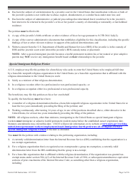 Instructions for USCIS Form I-360 Petition for Amerasian, Widow(Er), or Special Immigrant, Page 3