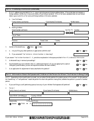 USCIS Form I-360 Petition for Amerasian, Widow(Er), or Special Immigrant, Page 4