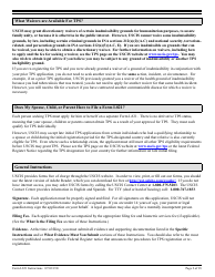 Instructions for USCIS Form I-821 Application for Temporary Protected Status, Page 2