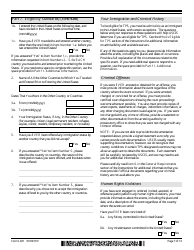 USCIS Form I-821 Application for Temporary Protected Status, Page 7