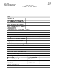 Form PPS3006 Foster Care Case Transfer Summary - Kansas, Page 5
