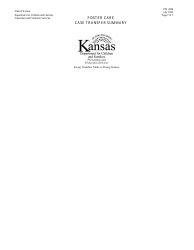 Form PPS3006 Foster Care Case Transfer Summary - Kansas, Page 7