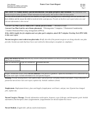 Form PPS3004 Foster Care Court Report - Kansas, Page 4