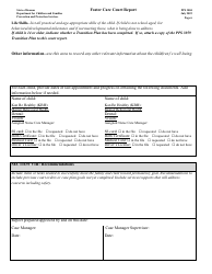 Form PPS3004 Foster Care Court Report - Kansas, Page 6
