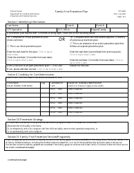 Document preview: Form PPS4300 Family First Prevention Plan - Kansas