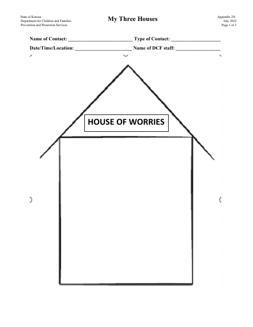 Appendix 2N My Three Houses - Three Pages - Kansas