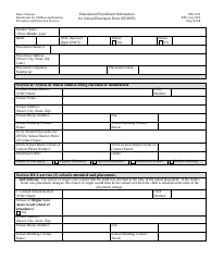 Form PPS5254 educational Enrollment Information for School Placement Form (Eeispf) - Kansas, Page 2