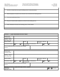 Form PPS5254 educational Enrollment Information for School Placement Form (Eeispf) - Kansas, Page 4