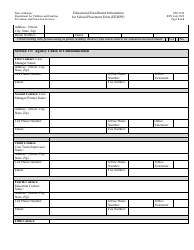 Form PPS5254 educational Enrollment Information for School Placement Form (Eeispf) - Kansas, Page 5