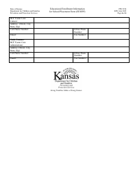 Form PPS5254 educational Enrollment Information for School Placement Form (Eeispf) - Kansas, Page 6