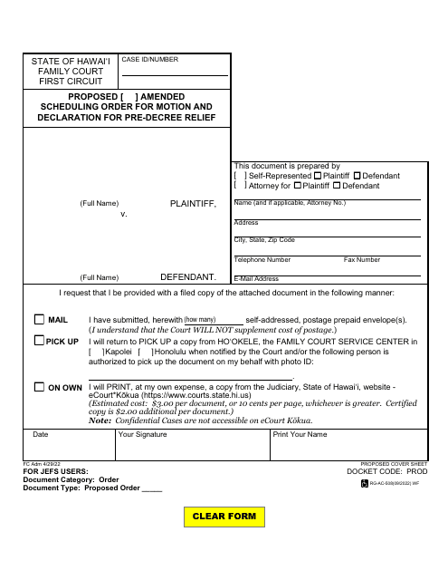 Form 1F-P-986  Printable Pdf
