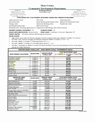 Minor Building Permit Application - Mono County, California, Page 14