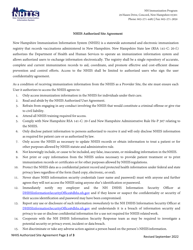 Document preview: Nhiis Authorized Site Agreement - New Hampshire