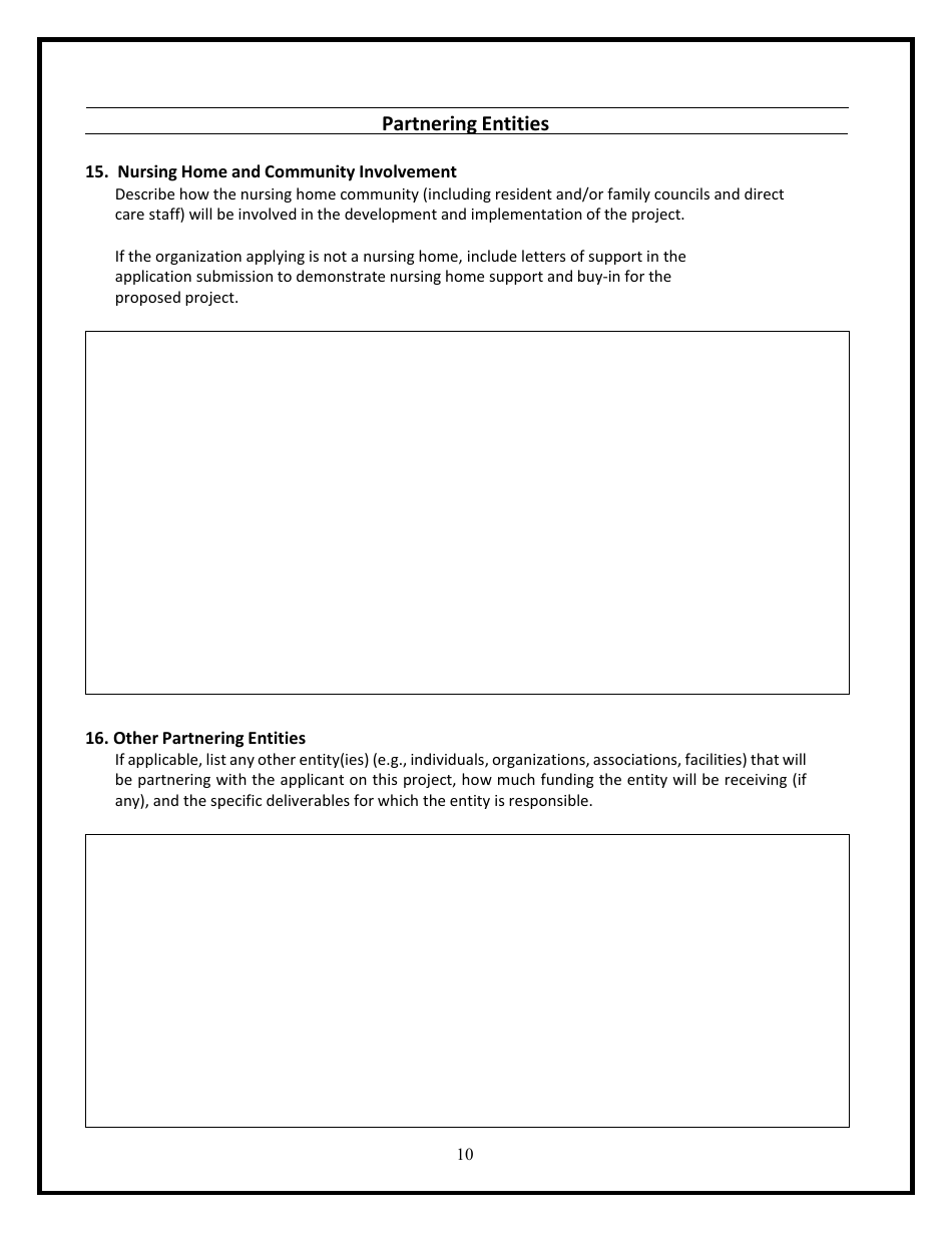 Civil Money Penalty (Cmp) Reinvestment Application Template - Wyoming, Page 12