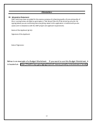 Civil Money Penalty (Cmp) Reinvestment Application Template - Wyoming, Page 15