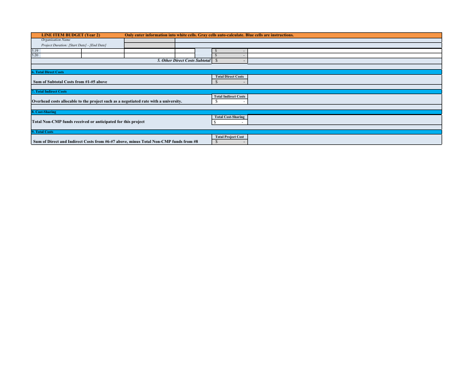 Civil Money Penalty (Cmp) Reinvestment Application Template - Wyoming, Page 24