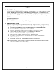 Civil Money Penalty (Cmp) Reinvestment Application Template - Wyoming, Page 8