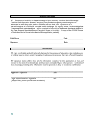 Training Application - Certified Peer Support Specialist Professional Parent/Caregiver (Cpss-P) - Mississippi, Page 10