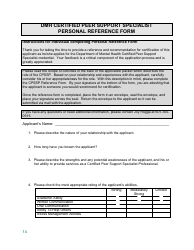 Training Application - Certified Peer Support Specialist Professional Parent/Caregiver (Cpss-P) - Mississippi, Page 14