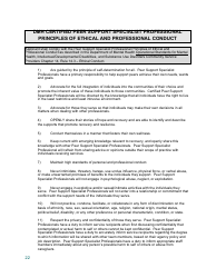 Training Application - Certified Peer Support Specialist Professional Parent/Caregiver (Cpss-P) - Mississippi, Page 22