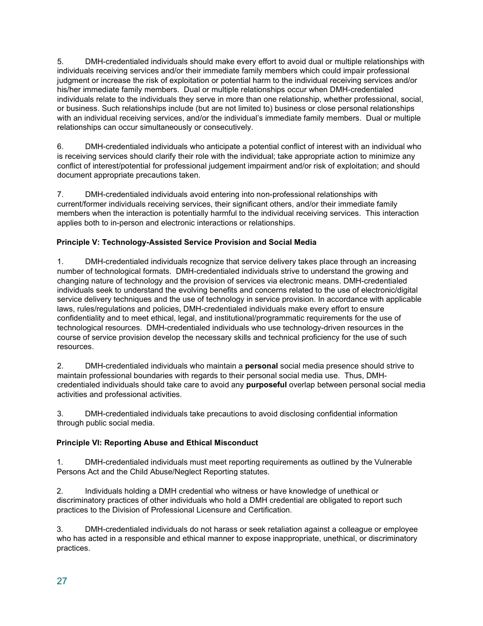 Training Application - Certified Peer Support Specialist Professional Parent / Caregiver (Cpss-P) - Mississippi, Page 27