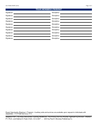 Form GCI-1096A Individual Family Teaming Report - Arizona, Page 3