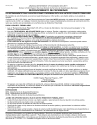 Form CS-127-PF Acknowledgment of Paternity - Arizona (English/Spanish), Page 5