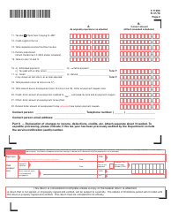 Form F-1120X Amended Florida Corporate Income/Franchise Tax Return - Florida, Page 2