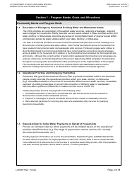 Grant Implementation Plan - Low Income Household Water Assistance Program (Lihwap) Consolidated Appropriations Act of 2021 and American Rescue Plan - Florida, Page 2