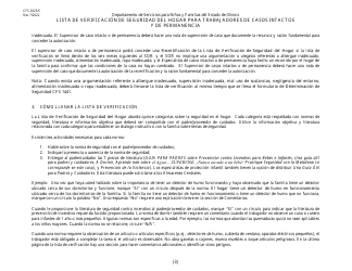 Formulario CFS2025/S Lista De Verificacion De Seguridad Del Hogar Para Trabajadores De Casos Intactos Y De Permanencia - Illinois (Spanish), Page 3