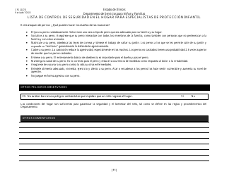 Formulario CFS2027/S Lista De Control De Seguridad En El Hogar Para Especialistas De Proteccion Infantil - Illinois (Spanish), Page 11