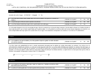 Formulario CFS2027/S Lista De Control De Seguridad En El Hogar Para Especialistas De Proteccion Infantil - Illinois (Spanish), Page 8
