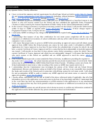 Form ED-100 Certificate of School Approval Application - Arizona, Page 4