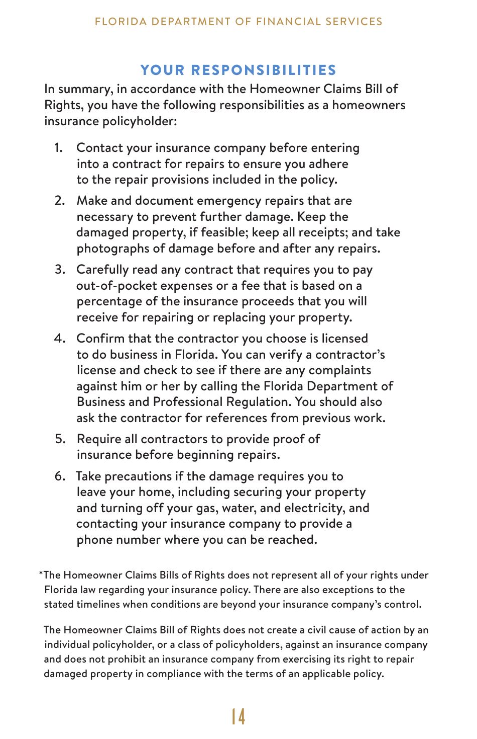 Emergency Financial Preparedness Toolkit - Florida, Page 15
