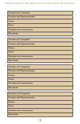 Financiera De Emergencias Juego De Herramientas - Florida (Spanish), Page 11