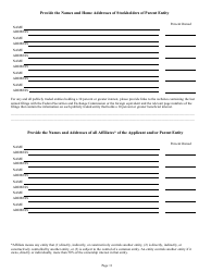 Form DC-74A Contractor&#039;s Financial and Equipment Statement Experience Questionnaire and Past Performance Record - New Jersey, Page 11
