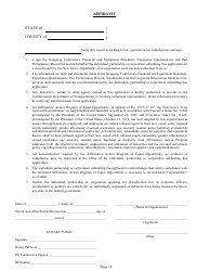 Form DC-74A Contractor&#039;s Financial and Equipment Statement Experience Questionnaire and Past Performance Record - New Jersey, Page 13