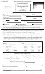 Document preview: Form MT39A Application for Drainage - New Jersey