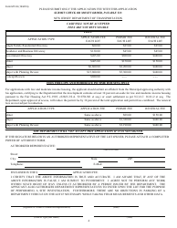 Form MT-32 Driveway Access Permit Application - New Jersey, Page 4