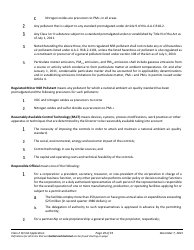 Application Packet for Class II Permit - Arizona, Page 29