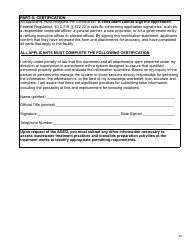 AZPDES Biosolids General Permit Notice of Intent (Noi) - Arizona, Page 14