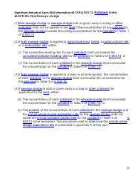AZPDES Biosolids General Permit Notice of Intent (Noi) - Arizona, Page 19