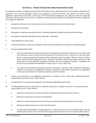 Application Packet for a Class I Permit - Arizona, Page 10