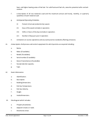 Application Packet for a Class I Permit - Arizona, Page 11