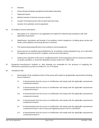 Application Packet for a Class I Permit - Arizona, Page 12