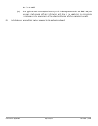 Application Packet for a Class I Permit - Arizona, Page 15