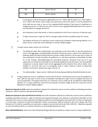Application Packet for a Class I Permit - Arizona, Page 31